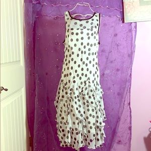 Spring Time Polka Dot Dress🤍🖤